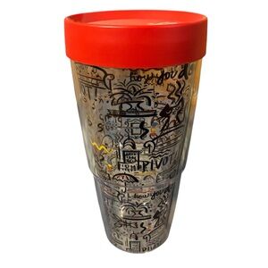 Tervis 24oz tumbler with straw lid Friends tv show